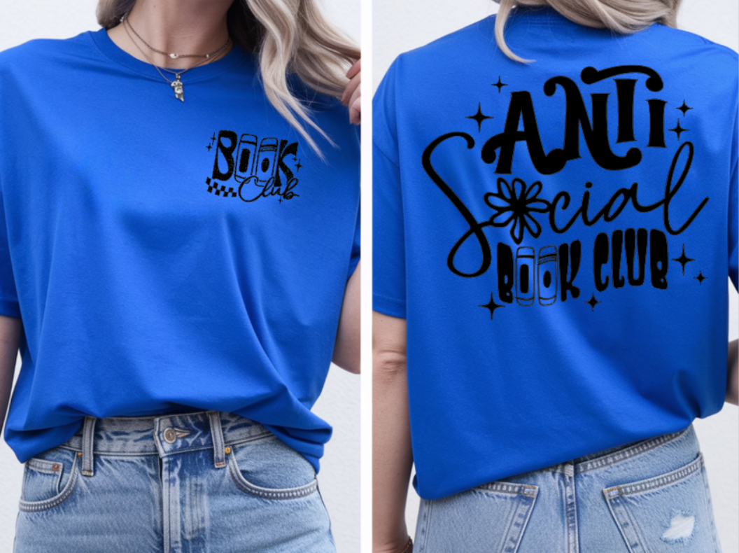 Anti Social Book Club Graphic T-Shirt