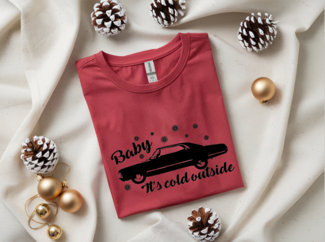 Baby It’s Cold Outside Winter Graphic T-Shirt