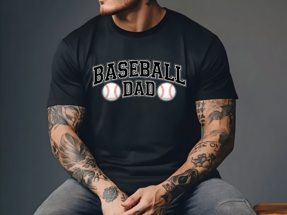 Baseball Dad Graphic T-Shirt
