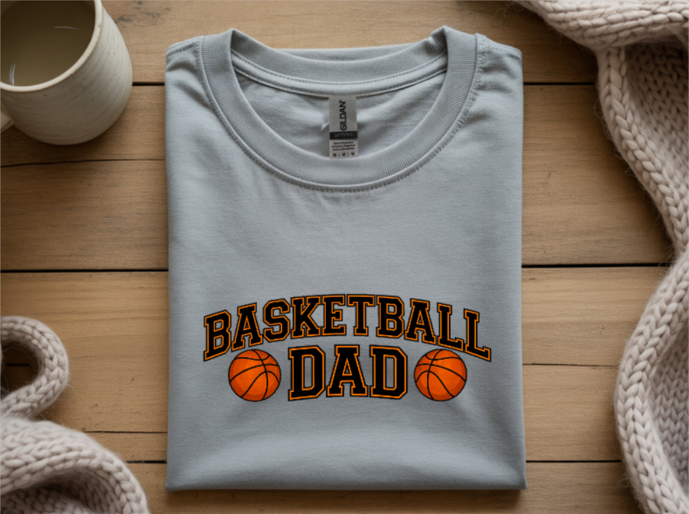 Basketball Dad Graphic T-Shirt