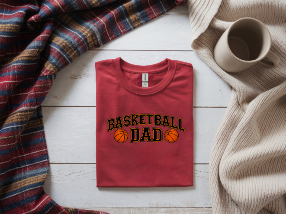 Basketball Dad Graphic T-Shirt