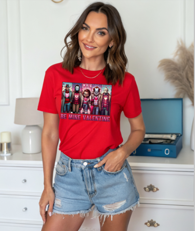 Be Mine Valentine Graphic T-Shirt
