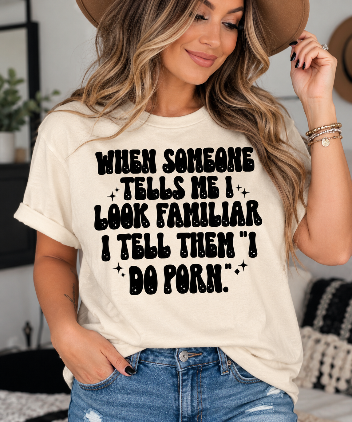 I Do Porn Funny Graphic Tee