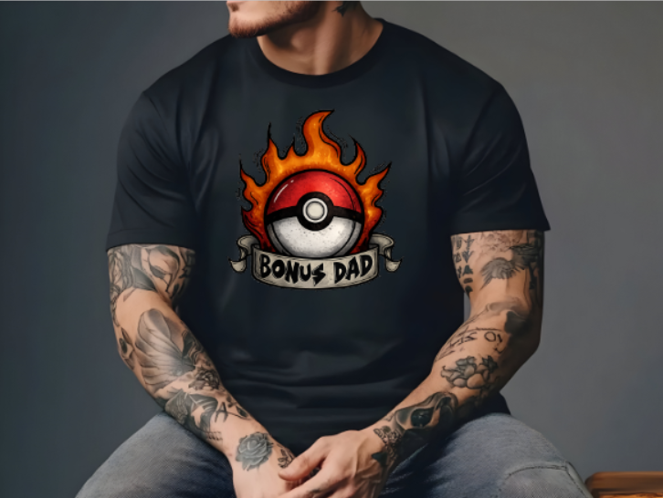 Bonus Dad Graphic T-Shirt