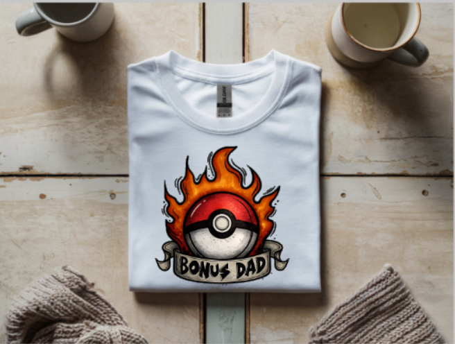 Bonus Dad Graphic T-Shirt