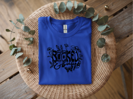 Booked and Busy Book Lover Graphic T-Shirt