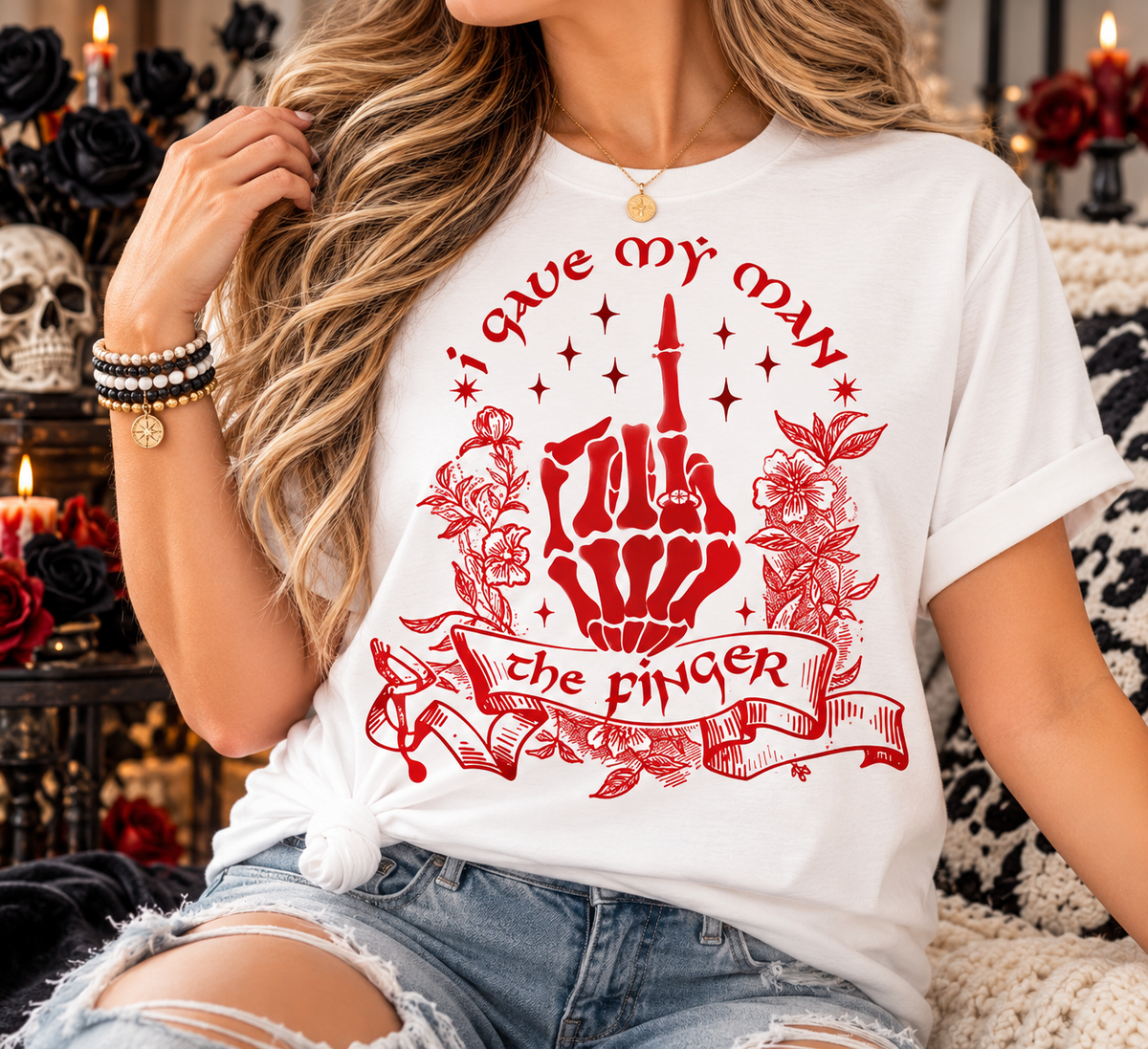 I Gave My Man the Finger T-Shirt