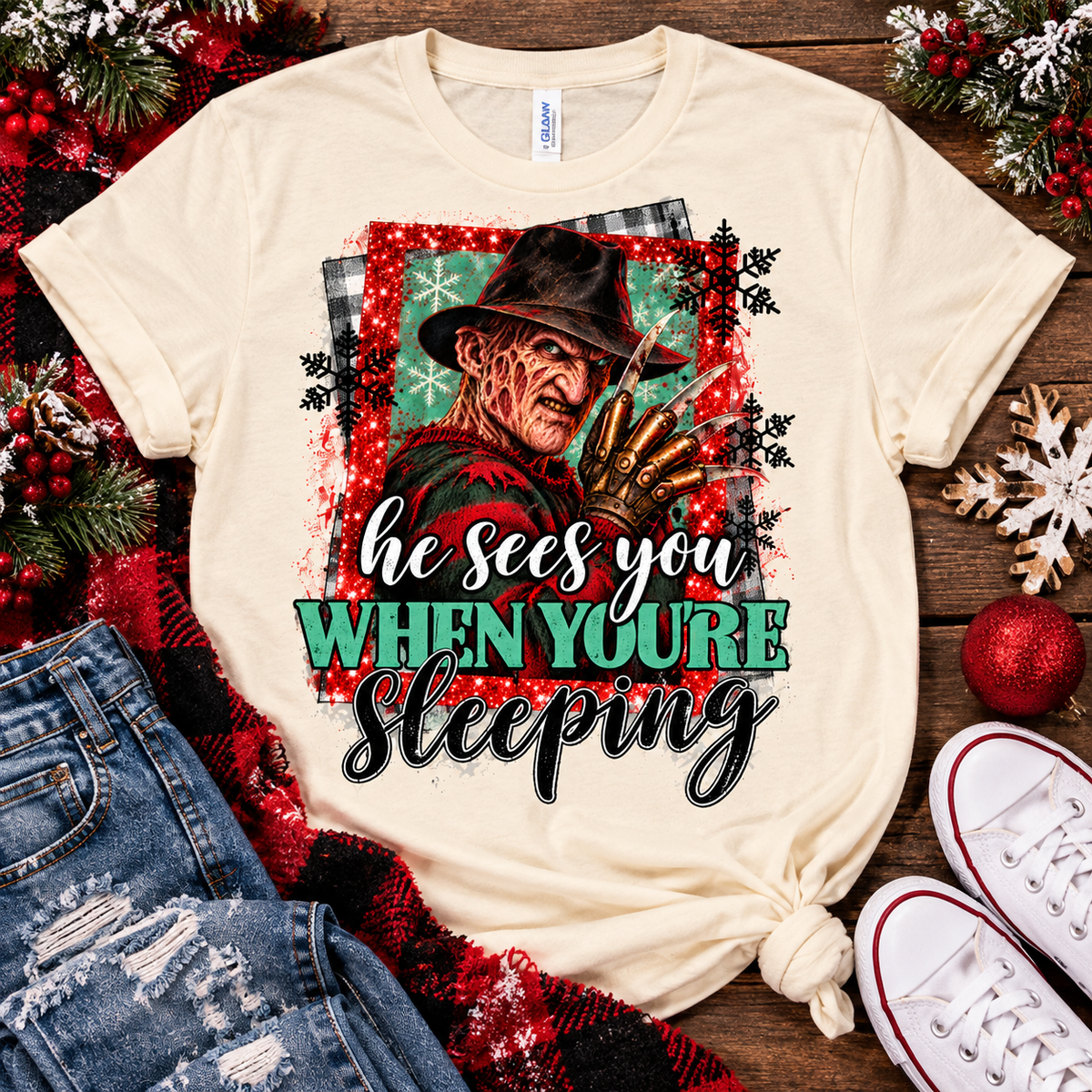He Sees You When You're Sleeping