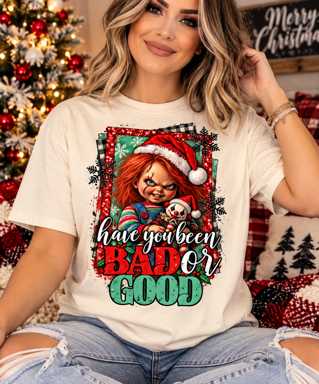 Have You Been Bad or Good Graphic Tee