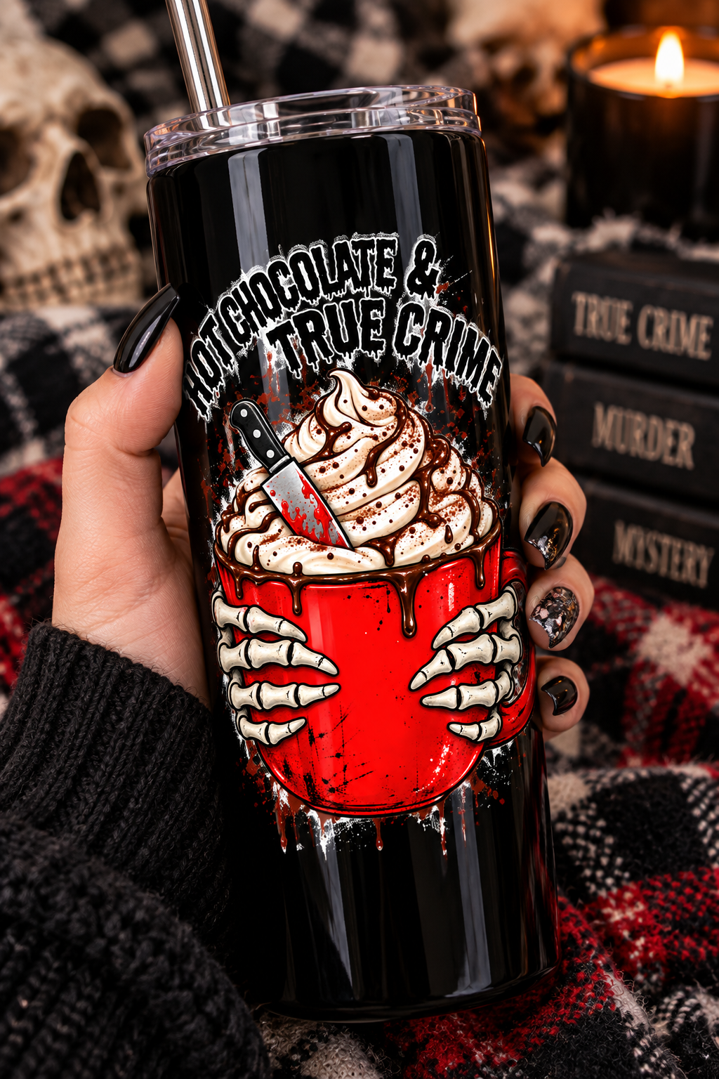Hot Chocolate & True Crime 20oz Tumbler