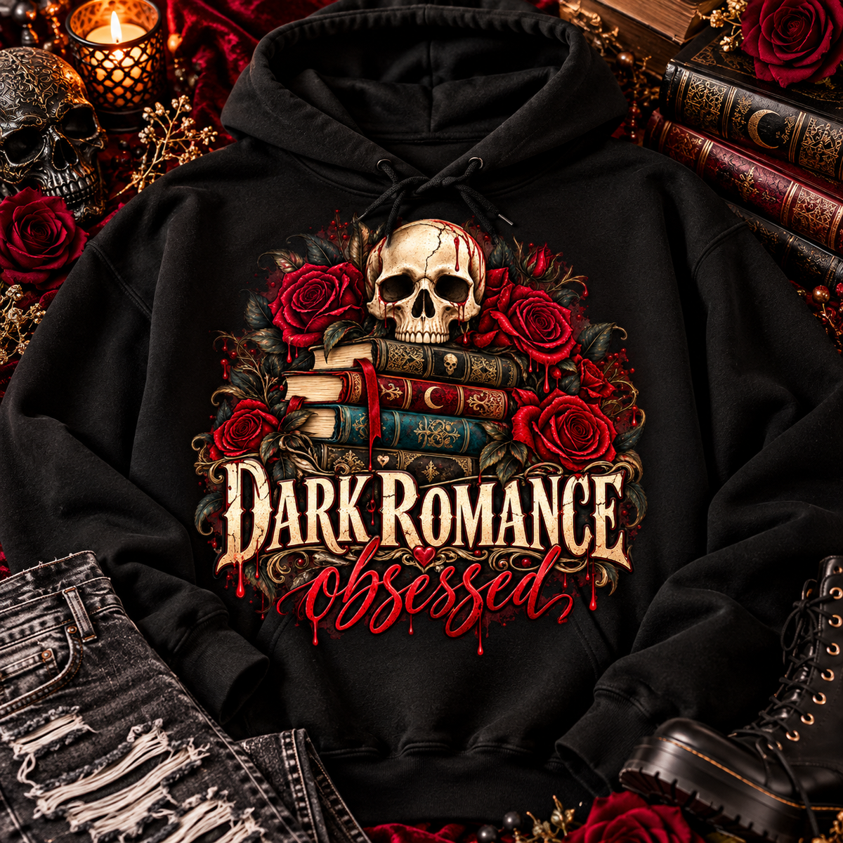 Dark Romance Obsessed Hoodie