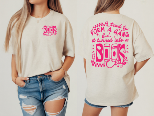 A Gang Turned Into a Book Club Graphic T-Shirt