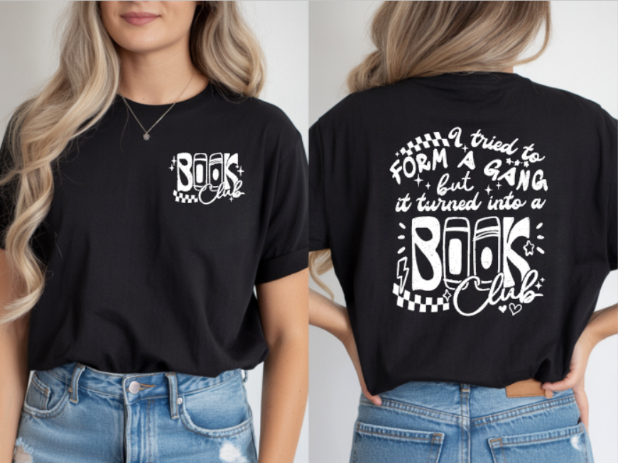 A Gang Turned Into a Book Club Graphic T-Shirt