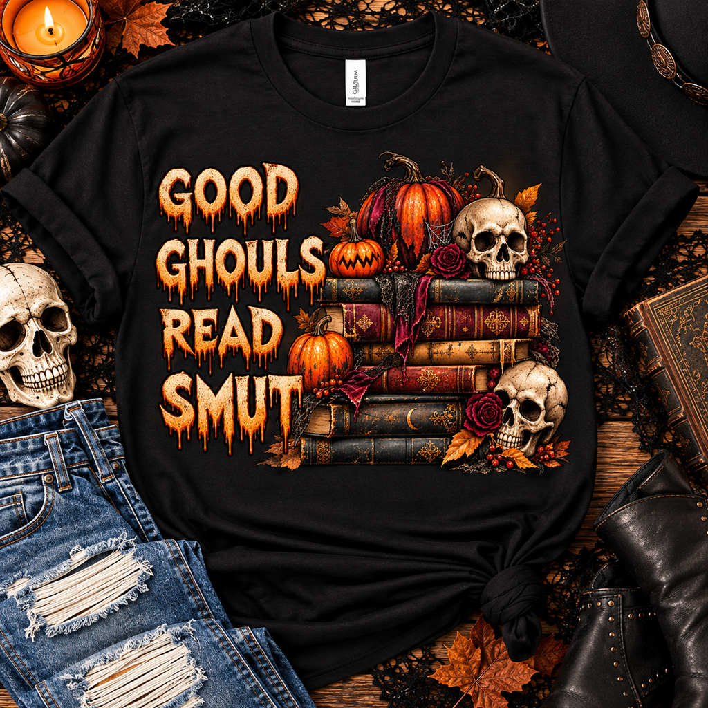 Good Ghouls Read Smut Graphic Tee