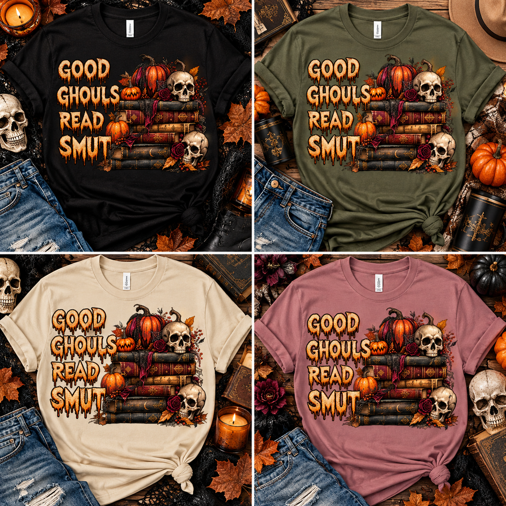 Good Ghouls Read Smut Graphic Tee