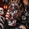 Masked Men Horror Tumbler | 20 oz Skinny Halloween Cup