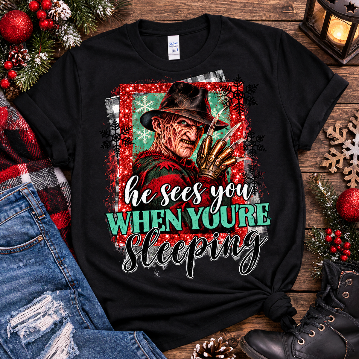 He Sees You When You're Sleeping