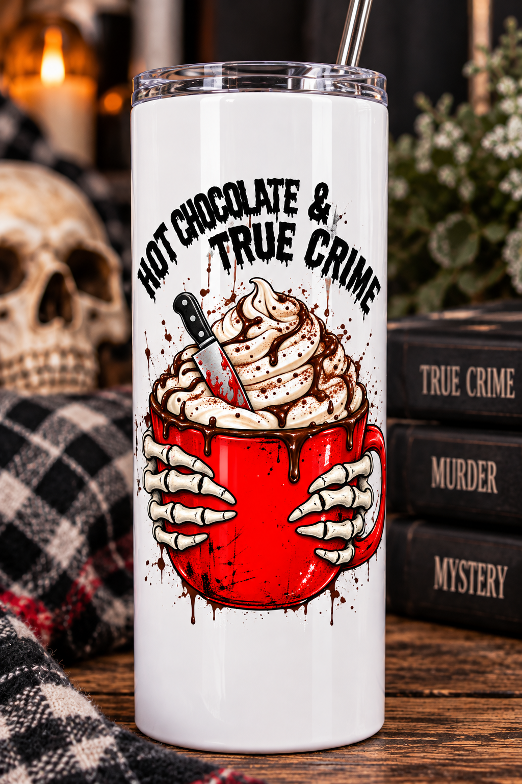 Hot Chocolate & True Crime 20oz Tumbler