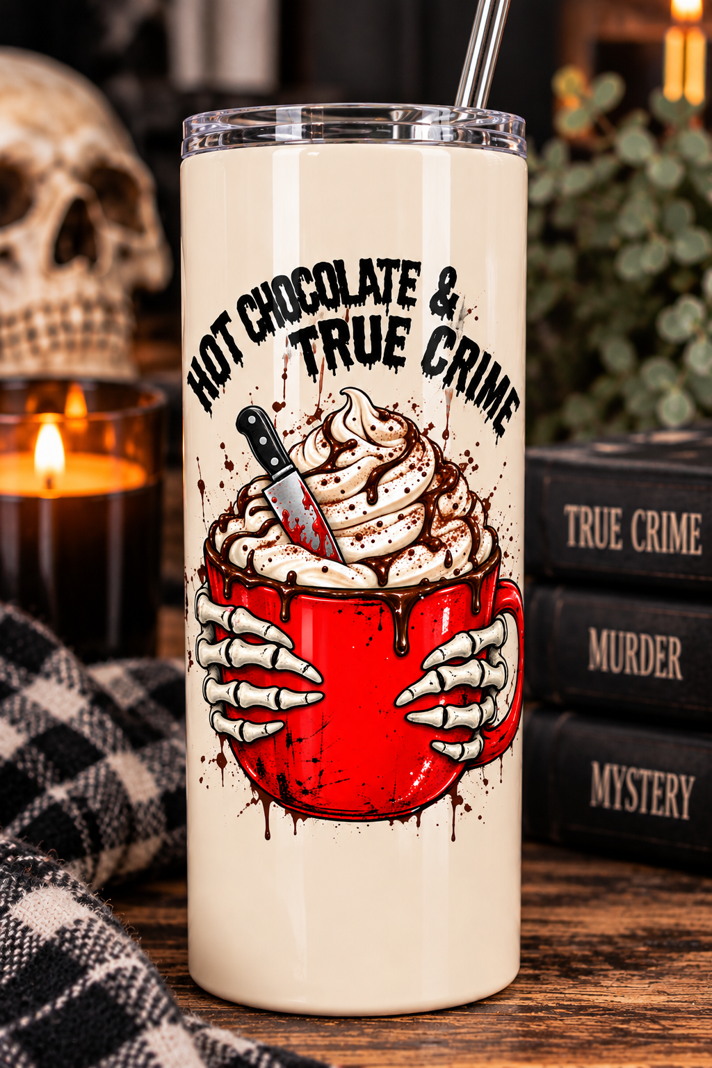 Hot Chocolate & True Crime 20oz Tumbler