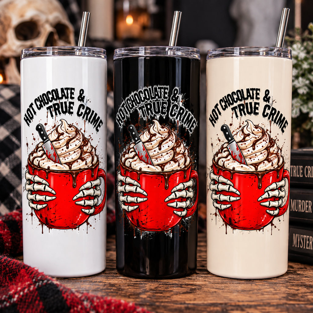 Hot Chocolate & True Crime 20oz Tumbler